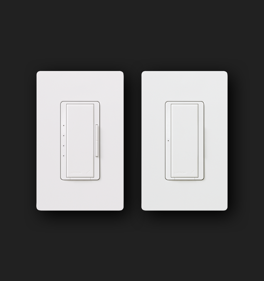 Control e interruptor del ventilador RadioRA 2